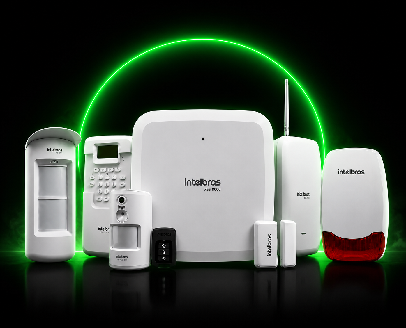 Kit Comercio Pro - Sistema de alarma Intelbras